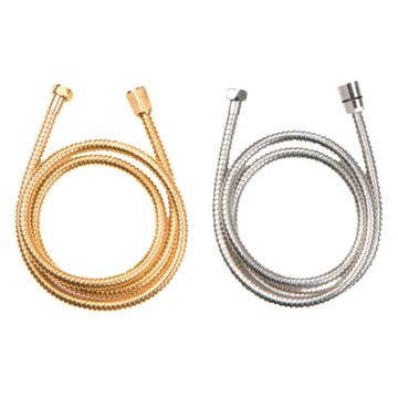  Stainless Steel Plated Titanize Hose, Brass Single-Buckled Elastic Hose ( Stainless Steel Plated Titanize Hose, Brass Single-Buckled Elastic Hose)
