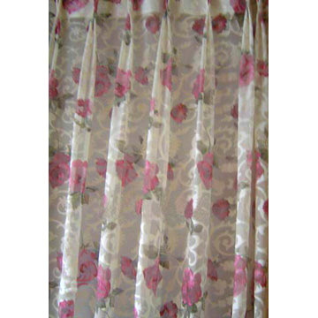  Printed Curtain Voile ( Printed Curtain Voile)