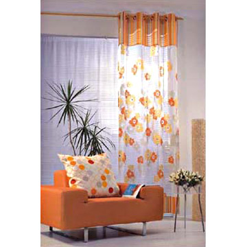  Printed Curtain Voile ( Printed Curtain Voile)