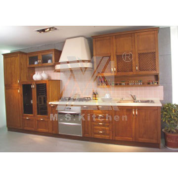  Solid Wood Series Kitchen