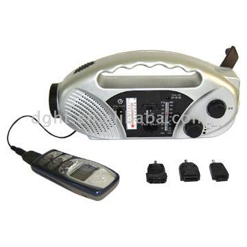  Solar Dynamo Radio with Mobile Phone Charger (Solar Radio Dynamo avec Mobile Phone Charger)