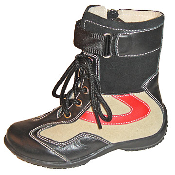  Children`s Leather Boots (Детская кожа сапоги)