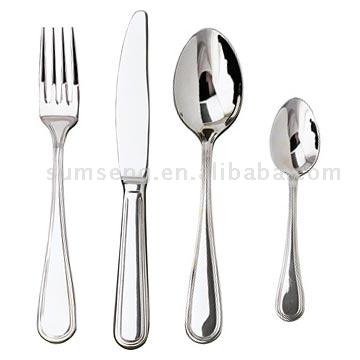  Stainless Steel Cutlery, Flatware, (Couverts en acier inoxydable, couverts,)