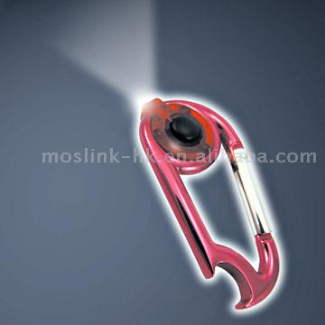  Carabiner Light with Opener (Mousqueton Light avec Opener)