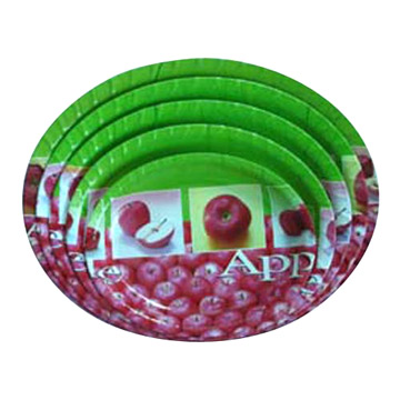  Plastic Round Tray (Bac plastique rond)