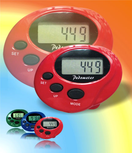  Multifunctional Pedometer with Time