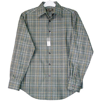  Men`s Yarn Dyed Shirt ( Men`s Yarn Dyed Shirt)