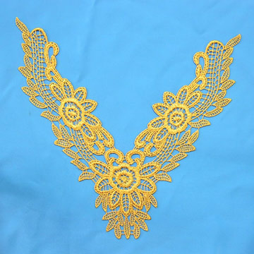  Terylene Embroidered Lace (Terylene Вышитая Кружева)