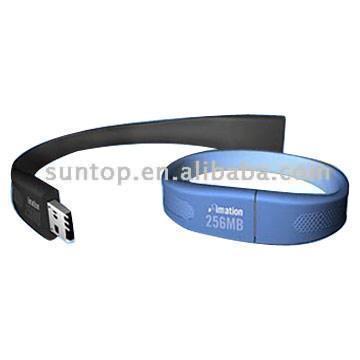  USB Drive with Silicone Bracelet (USB Drive с силиконовыми Браслет)