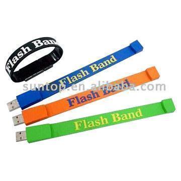  USB Flash Drive with Silicone Bracelet (USB Flash Drive с силиконовыми Браслет)