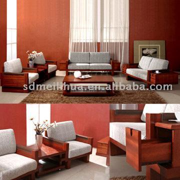  Sofas and Coffee Table (Canapés et table basse)