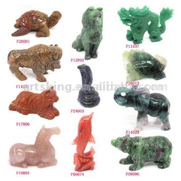  Semi-Precious Stone Carvings ( Semi-Precious Stone Carvings)