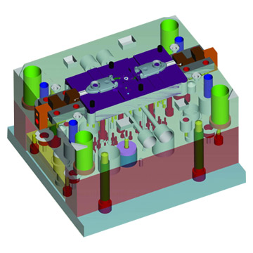  Plastic Injection Mold For Blue Tooth (Injection plastique Moule pour Blue Tooth)