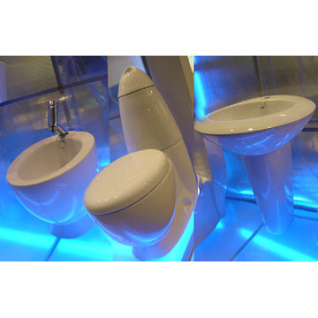 WC, Bidet und Waschbecken (WC, Bidet und Waschbecken)