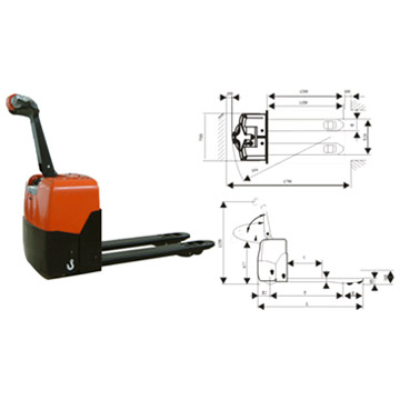  Power Pallet Truck (Power Тележки для транспортировки поддонов)