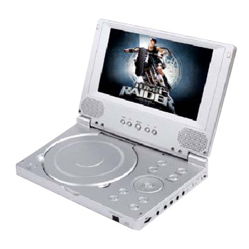  7" Portable DVD Player with Card Reader and USB Slot (7 "Портативный DVD-плеер с кард-ридером и USB Слот)