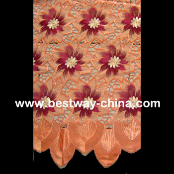  African Style Hand Cut Voile Lace (African Style Hand Cut Voile Dentelle)