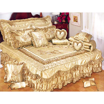  Bedding Set (with Bedspread) (Ensemble de literie (avec couvre-lit))