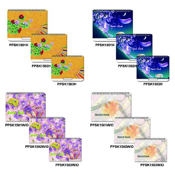  Sketch Books (Carnets de croquis)