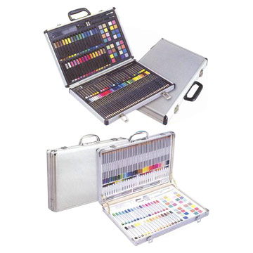  Art Sets in Aluminum Boxes (Art Sets dans les boîtes en aluminium)