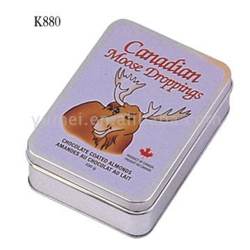  Back-Covered Rectangular Tin ( Back-Covered Rectangular Tin)