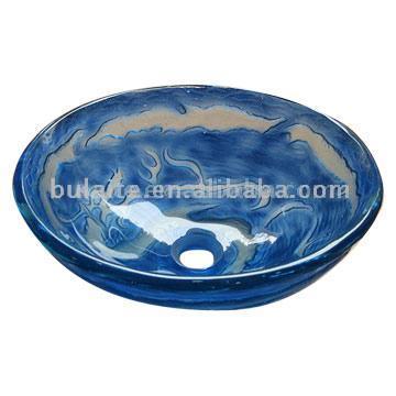  Colored Glaze Wash Basin (Цветная глазурь Умывальник)