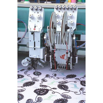  Coiling Mixed Embroidery Machine (Enroulement mixte de broderies)