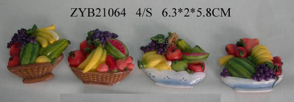  Polyresin Fruit Magnet (Polyresin фрукты магнит)