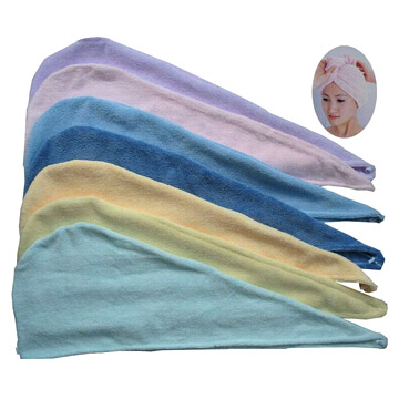  Microfiber Hair Drying Caps ( Microfiber Hair Drying Caps)