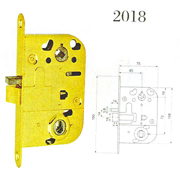  Lock Body (Корпус замка)