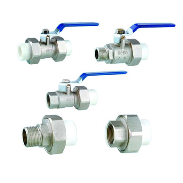  Brass Ball Valves for PPR Pipe (Brass Ball Valves pour PPR Pipe)