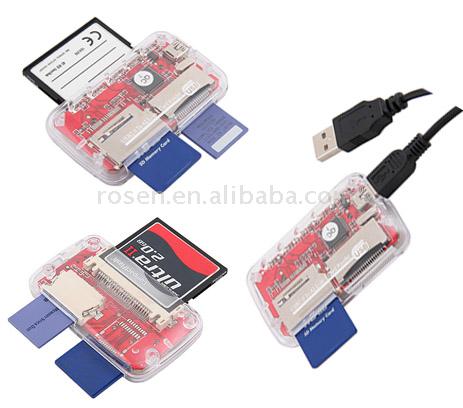  Mini USB2.0 Card Reader/Writer All-in-1 (Mini USB 2.0 Card Reader / Writer Все-в)