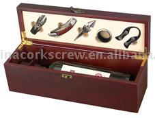  Deluxe Wine Box with Bar Tools (Вино Делюкс Коробка с панели инструментов)