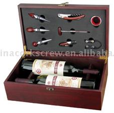  Deluxe Wine Box with Bar Tools (Deluxe Box avec Wine Bar Tools)