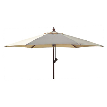  Wooden Market Umbrella (Wooden marché Umbrella)