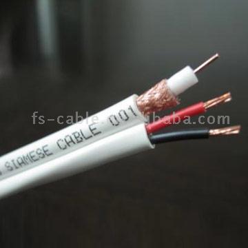  Coaxial Cable (RG59 + 2C) (Câble coaxial (RG59 + 2C))