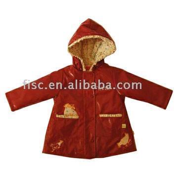  Kids` PU Raincoat