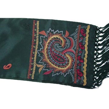  Hand Embroidery Scarf (Hand Embroidery Foulard)