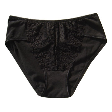  Ladies` Briefs with Front Lace (Synthèses Ladies `avec le Front Lace)