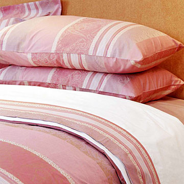  Jacquard Bedding Set with Different Tone ( Jacquard Bedding Set with Different Tone)