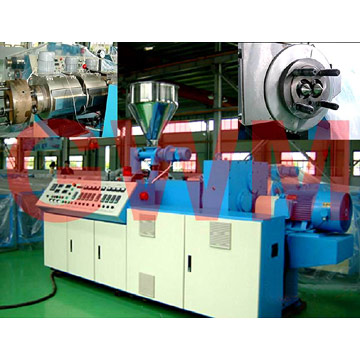  Conical Twin Screws Extruder ( Conical Twin Screws Extruder)