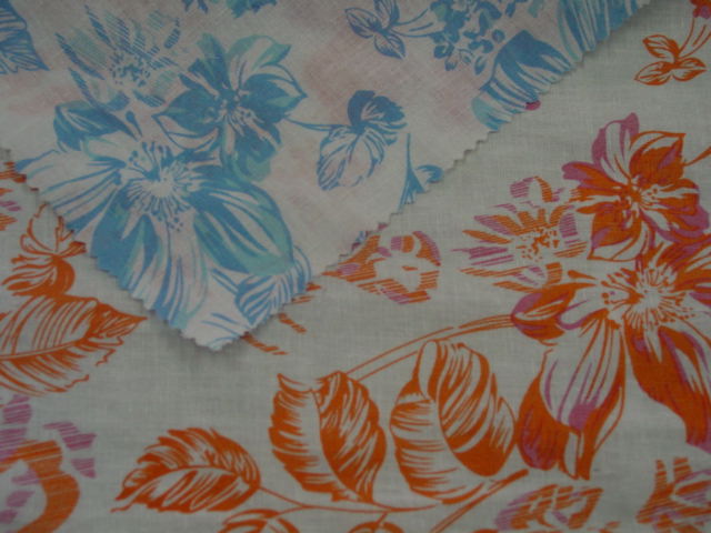  Ramie Fabric with Print (Раму ткань с печатью)