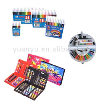  Art Set & Water Color Pen ( Art Set & Water Color Pen)