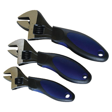  Black Adjustable Wrench (Black Adjustable Wrench)