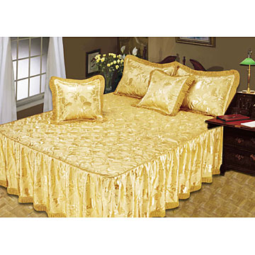  Jacquard Bedspread Set (Jacquard Couvre Set)