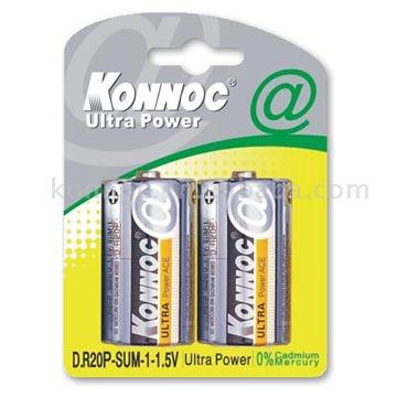  Dry Batteries, Ultra Power Batteries (Сухие батарейки, аккумуляторы Ultra)