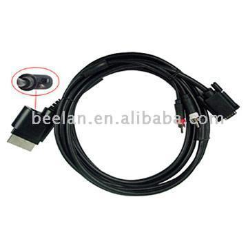  VGA HD AV with Optical Output Cable for Xbox 360 ( VGA HD AV with Optical Output Cable for Xbox 360)