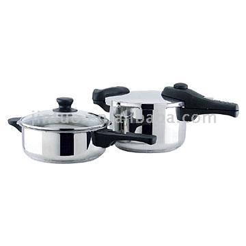  4pcs/Set SS Pressure Cooker (4pcs/Set Давление СС плита)