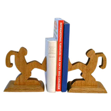  Wooden Bookshelf (Kiosque en bois)