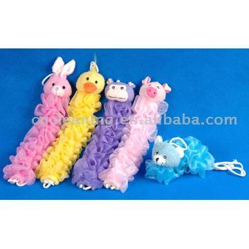  Animal Style Bath Sponges (Animal Style Bain Eponges)